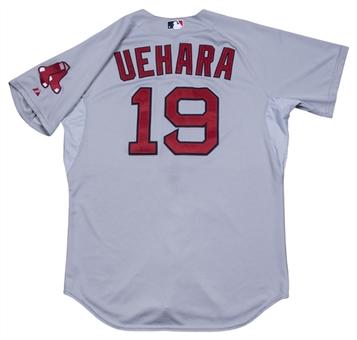 2015 Koji Uehara Game Used Boston Red Sox Road Jersey Used on 5/10/15 (MLB Authenticated)